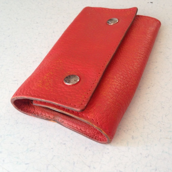 Hermes Tangerine Leather 6-Hooks Key Case - Picture 2 of 12